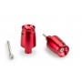 Puig Bar End Aluminium Mod Sport Kawasaki Z650 Red