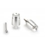 Puig Bar End Aluminium Mod Sport Kawasaki Z650 Silver