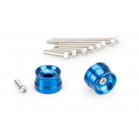 Puig Bar End Aluminium Mod Speed Suzuki Blue