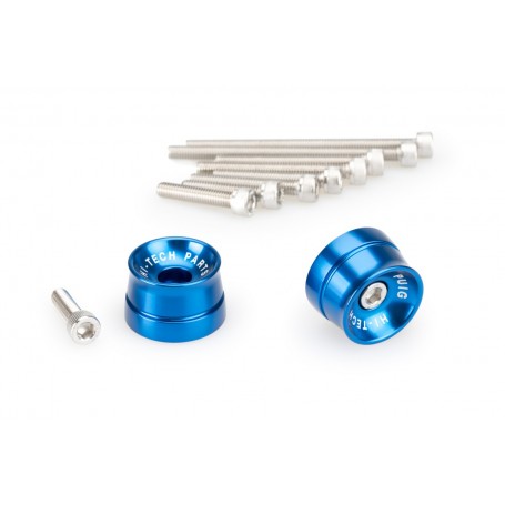 Puig Bar End Aluminium Mod Speed Suzuki Blue