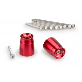Puig Bar End Aluminium Mod Sport Suzuki Red