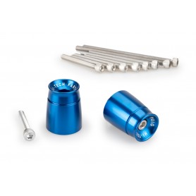 Puig Bar End Aluminium Mod Sport Suzuki Blue