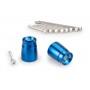 Puig Bar End Aluminium Mod Sport Suzuki Blue