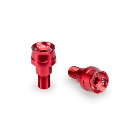 Puig Bar End Aluminium Mod Speed Yamaha Red