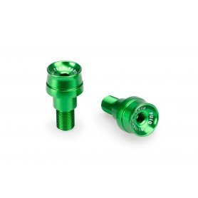 Puig Bar End Aluminium Mod Speed Yamaha Green