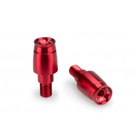 Puig Bar End Aluminium Mod Sport Yamaha Red