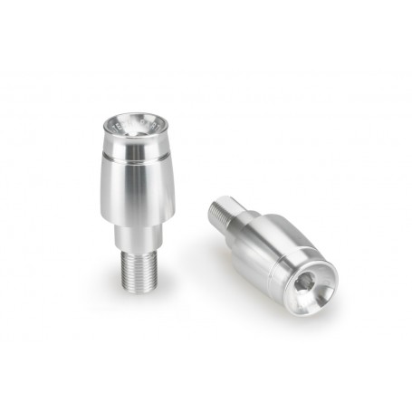 Puig Bar End Aluminium Mod Sport Yamaha Silver