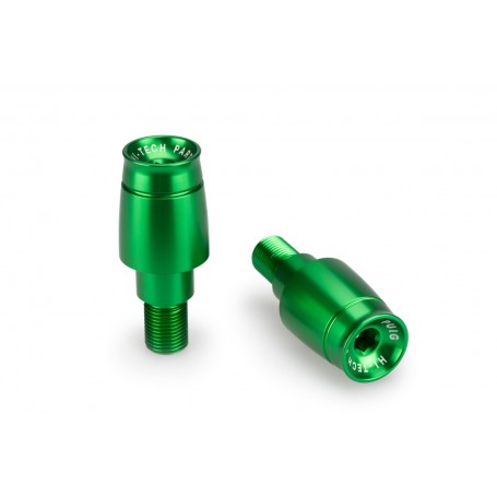 Puig Bar End Aluminium Mod Sport Yamaha Green
