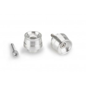 Puig Bar End Aluminium Mod Speed Honda Silver