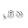 Puig Bar End Aluminium Mod Speed Honda Silver