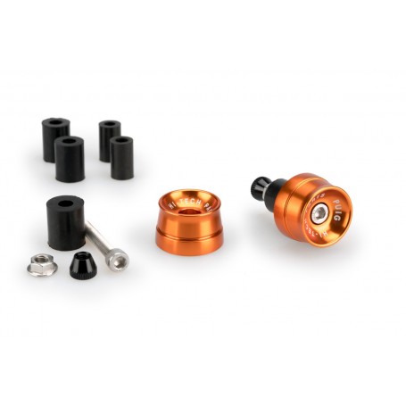 Puig Bar End Aluminium Mod Speed Universal Orange