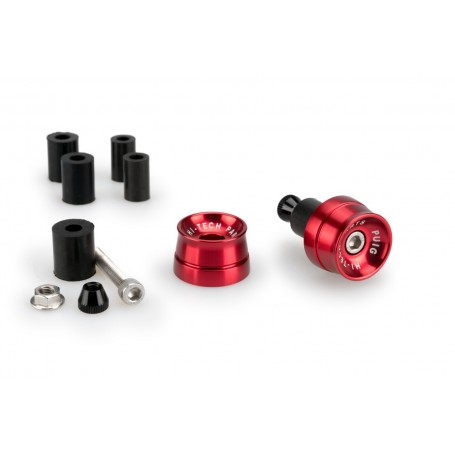 Puig Bar End Aluminium Mod Speed Universal Red