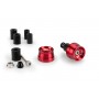 Puig Bar End Aluminium Mod Speed Universal Red