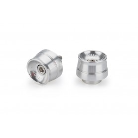 Puig Bar End Aluminium Mod Speed Yamaha Silver