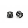 Puig Bar End Aluminium Mod Speed Kawasaki Black