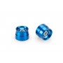 Puig Bar End Aluminium Mod Speed Kawasaki Blue