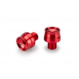 Puig Bar End Aluminium Mod Speed Kawasaki Red