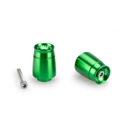 Puig Bar End Aluminium Mod Sport Yamaha Green