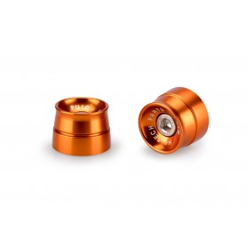 Puig Bar End Aluminium Mod Speed Kawasaki Orange