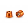 Puig Bar End Aluminium Mod Speed Kawasaki Orange