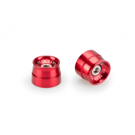 Puig Bar End Aluminium Mod Speed Kawasaki Red