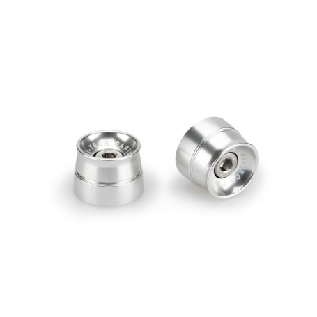 Puig Bar End Aluminium Mod Speed Kawasaki Silver