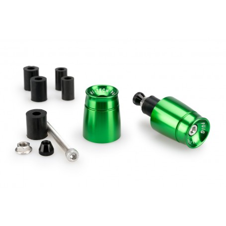 Puig Bar End Aluminium Mod Sport Universal Green