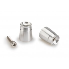 Puig Bar End Aluminium Mod Sport Kawasaki Silver