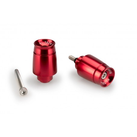 Puig Bar End Aluminium Mod Sport Honda Red