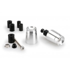Puig Bar End Aluminium Mod Sport Universal Silver