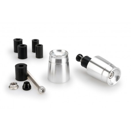 Puig Bar End Aluminium Mod Sport Universal Silver