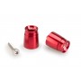 Puig Bar End Aluminium Mod Sport Kawasaki Red
