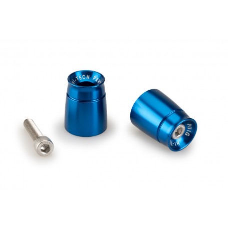Puig Bar End Aluminium Mod Sport Kawasaki Blue