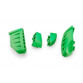 Puig Rubber Ends By Pair Fr.Sliders Pro 2.0. Green