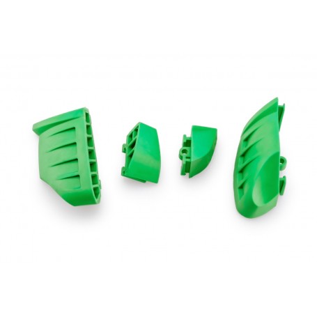 Puig Rubber Ends By Pair Fr.Sliders Pro 2.0. Green
