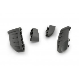 Puig Rubber Ends By Pair Fr.Sliders Pro 2.0. Silver