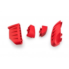 Puig Rubber Ends By Pair Fr.Sliders Pro 2.0. Red