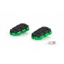 Puig Footpegs Hi-Tech Enduro 2.0. Right/Leftt Green