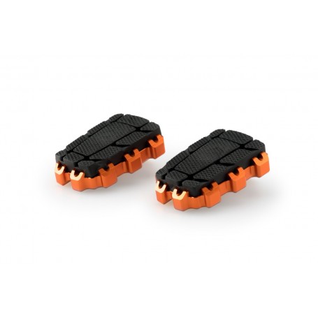 Puig Footpegs Hi-Tech Enduro 2.0. Right/Left Orange