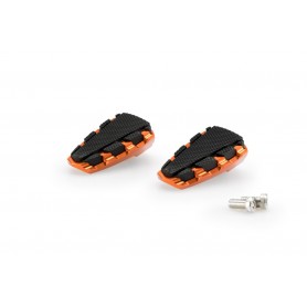 Puig Footpegs Hi-Tech Trail 2.0. Right/Leftt Orange