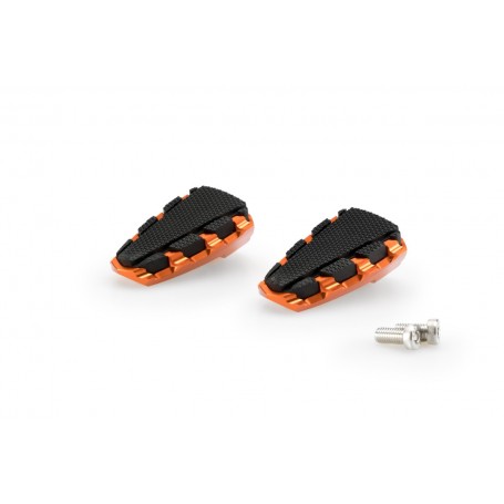 Puig Footpegs Hi-Tech Trail 2.0. Right/Leftt Orange