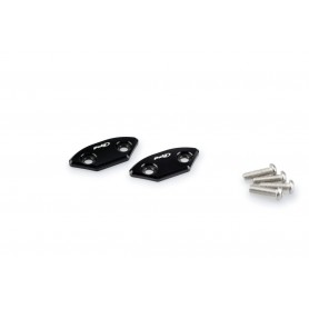 Puig Mirror Block Off Plate Set Yamaha YZF-R6 06-16