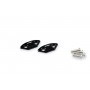 Puig Mirror Block Off Plate Set Yamaha YZF-R6 06-16
