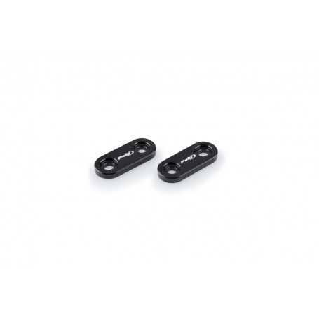 Puig Mirror Block Off Plate Set Yamaha Models Black