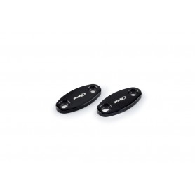 Puig Mirror Block Off Plate Set Honda Models Black