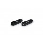 Puig Mirror Block Off Plate Set Kawasaki Models Black