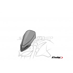 Puig Windshield New Generation Touring Kawasaki Z900 20 Black