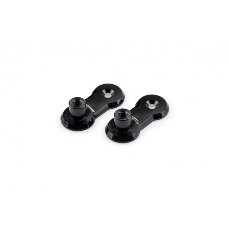 Puig Adjustable offsets For Pegs 40 mm Black