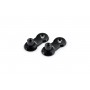 Puig Adjustable offsets For Pegs 40 mm Black
