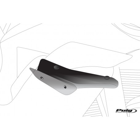 Puig Kit of Wings For Kawasaki Ninja 650 Black